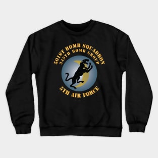 5th AF - 345th BG - 501st Bomb Squadron X 300 Crewneck Sweatshirt